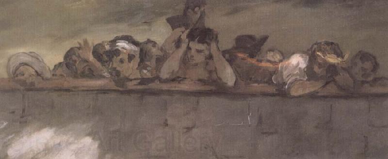 Edouard Manet Details of The Execution of Maximilian